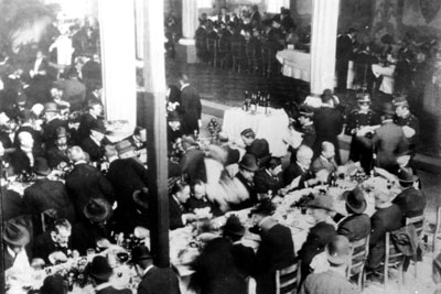 Pranzo ufficiale a Cerignola dei congressisti. (foto Ieva)