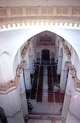Duomo Tonti: navata centrale vista dal tamburo della cupola. (foto Gioacchino Albanese)