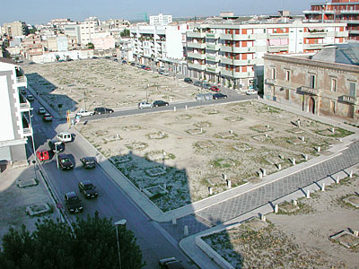 Piano delle fosse: area destinata alle fosse sul Piano San Rocco. (foto Gioacchino Albanese)