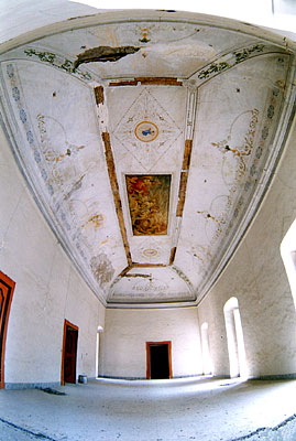 Palazzo Coccia-Cirillo: salone principale. (foto Gioacchino Albanese)