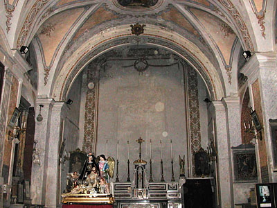 S. Agostino: interno della cappella. (foto Gioacchino Albanese)