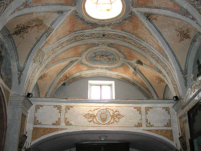S. Agostino: la cantoria. (foto Gioacchino Albanese)