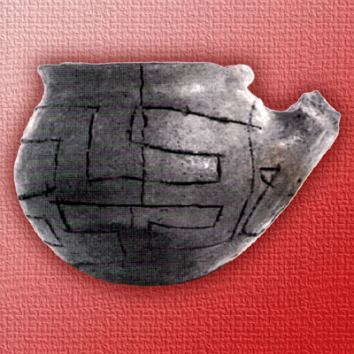 Vaso preistorico ritrovato a Ripalta. (foto Sovrintendenza archeologica )