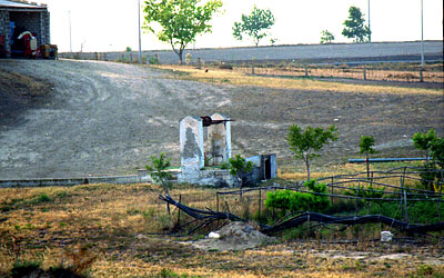 Il pozzo di servizio della masseria. (foto Gioacchino Albanese)