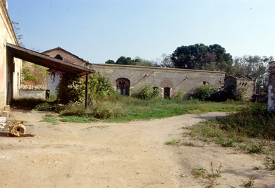 Spazio interno alla masseria, la curtis . (foto Gioacchino Albanese)