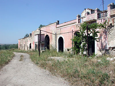 Masseria Montarcuccio: prospetto principale. (foto Gioacchino Albanese)