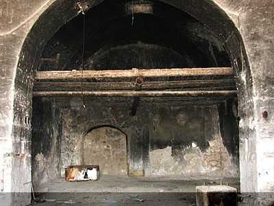 Masseria Montarcuccio: la stalla. (foto Gioacchino Albanese)