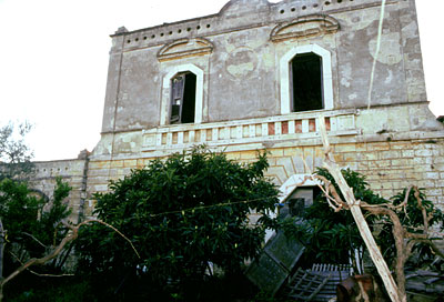 Villa Palieri: il prospetto. (foto Gioacchino Albanese)
