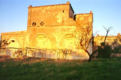 Villa Palieri: facciata posteriore. (foto Gioacchino Albanese)