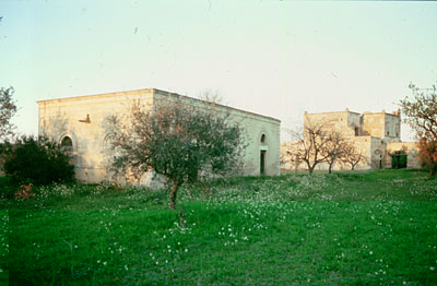 Villa Palieri: edificio di servizio della masseria. (foto Gioacchino Albanese)