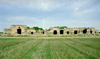 Masseria Parchi Tonti-Cantatore: prospetto. (foto Gioacchino Albanese)