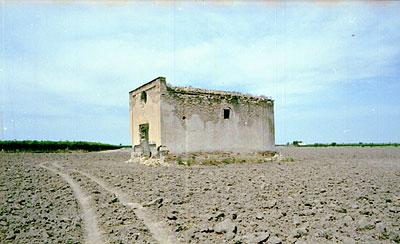 Masseria Parchi Tonti-Cantatore: stato attuale della chiesetta. (foto Gioacchino Albanese)