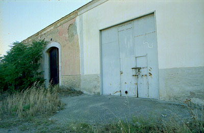 Masseria Pozzella: una delle facciate del primo complesso. (foto Gioacchino Albanese)