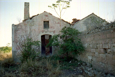 Masseria Pozzella: casa del guardiano. (foto Gioacchino Albanese)