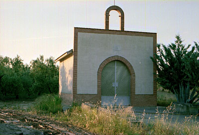 La chiesetta campestre che ha lo stesso nome della masseria . (foto Gioacchino Albanese)