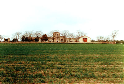 Masseria Profico: prospetto. (foto Gioacchino Albanese)