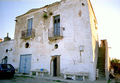 Masseria Salve Regina: il palazzo padronale. (foto Gioacchino Albanese)