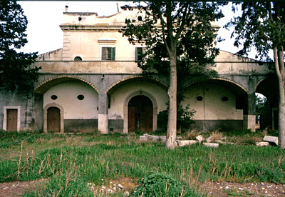 San Giovanni in fonte: edificio padronale. (foto Gioacchino Albanese)