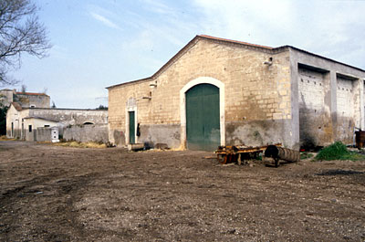 San Giovanni in fonte: edifici di servizio della masseria. (foto Gioacchino Albanese)