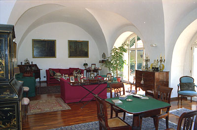 Masseria San Lorenzo: interno del pianoterra (particolare). (foto Gioacchino Albanese)