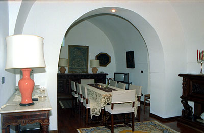 Masseria San Lorenzo: interno del pianoterra (particolare). (foto Gioacchino Albanese)