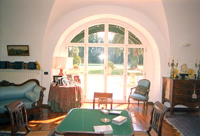 Masseria San Lorenzo: interno del pianoterra (particolare). (foto Gioacchino Albanese)