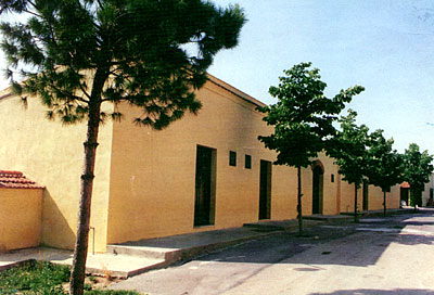 Masseria San Lorenzo: ambienti di servizio della masseria adattati alla ricezione agrituristica. (foto Gioacchino Albane