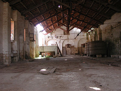 Stabilimento S. Marco: interno dello stabilimento. (foto Gioacchino Albanese)