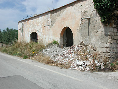 Stabilimento S. Marco: uno dei corpi separati che fungeva da stalla. (foto Gioacchino Albanese)