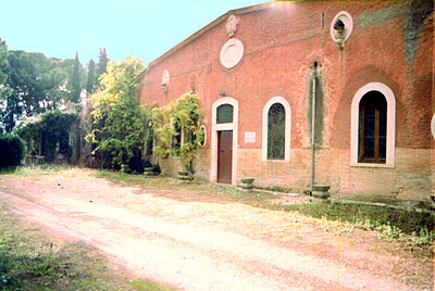 San Lilzo: prospetto della villa. (foto Gioacchino Albanese)