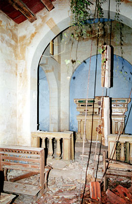 San Lilzo: cappella privata. Archi del transetto. (foto Gioacchino Albanese)
