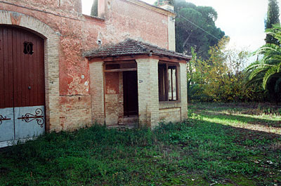 San Lilzo: locali di servizio dell'azienda. (foto Gioacchino Albanese)