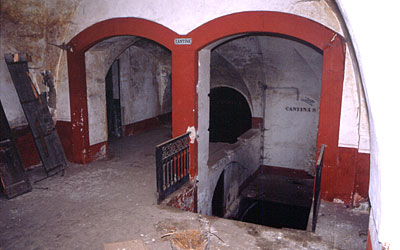 Cantina e sotto cantina. (foto Gioacchino Albanese)