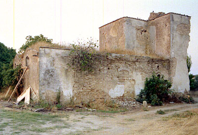Parte posteriore della vecchia masseria. (foto Gioacchino Albanese)