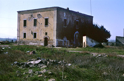 Masseria Torretta: uno degli edifici padronali. (foto Gioacchino Albanese)