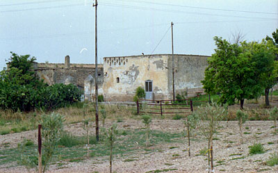 Masseria Torretta: una delle abitazioni con colombaia. (foto Gioacchino Albanese)